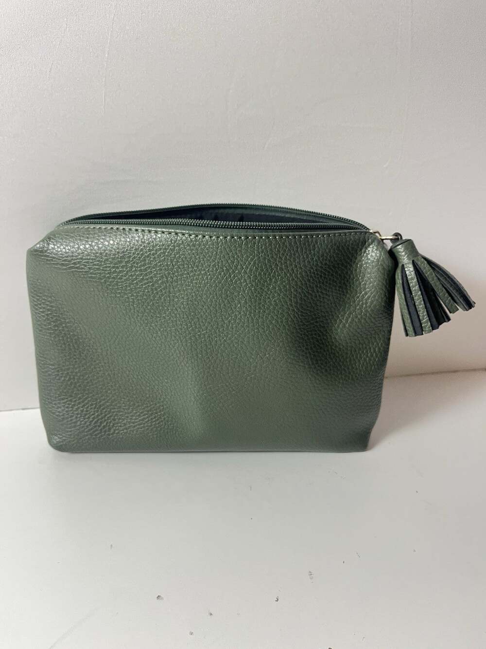 Street Level Green Cosmetic Bag
